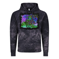 Cloud Black halloween skull and leopard background Vintage Hoodie - BundleAndBundleShop