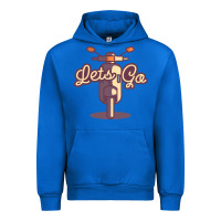 Cobalt vespa Urban Hoodie - artisFamous