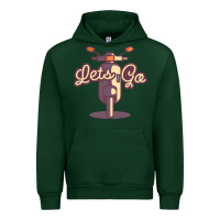 Forest Green vespa Urban Hoodie - artisFamous