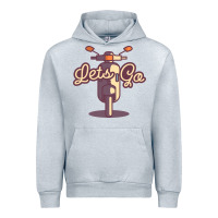 Heather Grey vespa Urban Hoodie - artisFamous