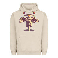 Pigment French Oak vespa Urban Hoodie - artisFamous