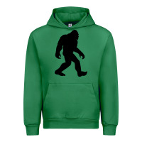 Emerald bigfoot in black design Urban Hoodie - artisFamous