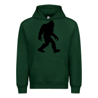 Forest Green bigfoot in black design Urban Hoodie - artisFamous