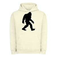 Pigment Pistachio bigfoot in black design Urban Hoodie - artisFamous