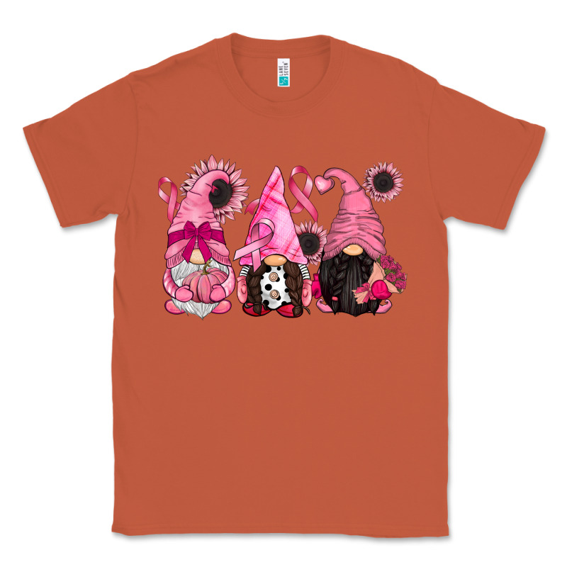 Breast Cancer Gnomes Classic Tee by CowGirlArtShop | Teevron