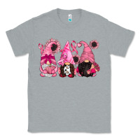 Heather Grey breast cancer gnomes Classic Tee - CowGirlArtShop