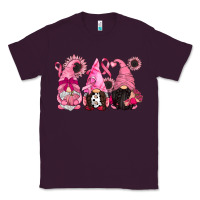 Plum breast cancer gnomes Classic Tee - CowGirlArtShop