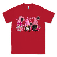Red breast cancer gnomes Classic Tee - CowGirlArtShop