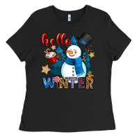 Hello Winter Ladies Tee | Teevron