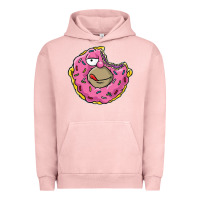 Pigment Salmon DONUT Urban Hoodie - artisFamous