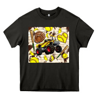 Asphalt softball crusher Heavy Core Tee - TumblerDesignByShophia