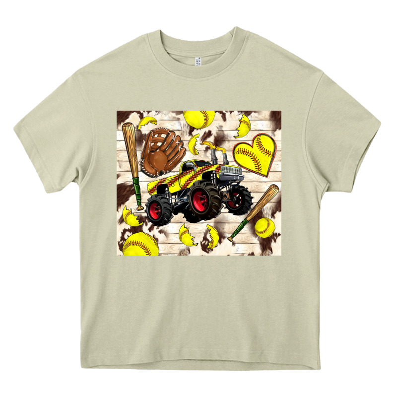 Softball Crusher Heavy Core Tee by TumblerDesignByShophia | Teevron