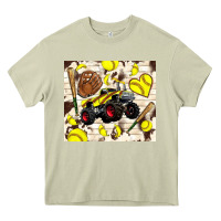 Mossy softball crusher Heavy Core Tee - TumblerDesignByShophia