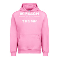 Fuchsia Pink impeach trump Urban Hoodie - artisFamous