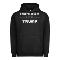 Pigment Black impeach trump Urban Hoodie - artisFamous