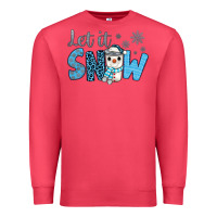 Cardinal let it snow snowman coffee Premium Sweatshirt - JahusDesignShop