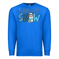 True Royal let it snow snowman coffee Premium Sweatshirt - JahusDesignShop