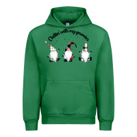 Emerald chillin' with my gnomies for light Urban Hoodie - artisFamous