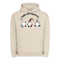 Pigment French Oak chillin' with my gnomies for light Urban Hoodie - artisFamous
