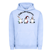 Pigment Grape Ice chillin' with my gnomies for light Urban Hoodie - artisFamous