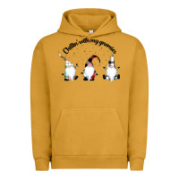 Pigment Peanut Butter chillin' with my gnomies for light Urban Hoodie - artisFamous