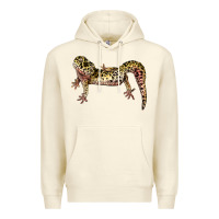 Sandshell Gecko Lizard Illustrations Premium Hoodie - LillyAllenDesigns