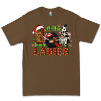 Cacao all the jingle ladies Premium Tee - CowGirlArtShop