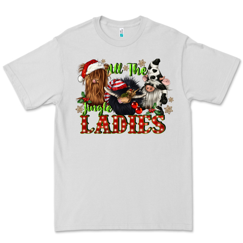 All The Jingle Ladies Premium Tee by CowGirlArtShop | Teevron