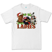 White all the jingle ladies Premium Tee - CowGirlArtShop