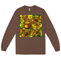 Chestnut St. Patrick's Chicken With Pot Of Gold Long Sleeve Tee - FaDigitalArtStudio