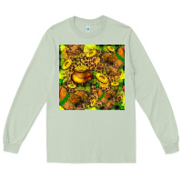 Matcha St. Patrick's Chicken With Pot Of Gold Long Sleeve Tee - FaDigitalArtStudio