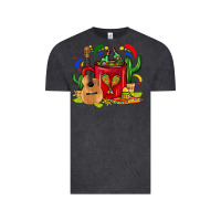 Vintage Black Mexico Coffee Mug Vintage Tee - FaDigitalArtStudio