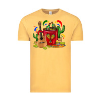 Vintage Mustard Mexico Coffee Mug Vintage Tee - FaDigitalArtStudio