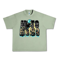 Oil Green Moto mama Mother's Day Urban Heavy Tee - FaDigitalArtStudio