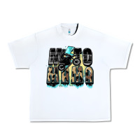 White Moto mama Mother's Day Urban Heavy Tee - FaDigitalArtStudio