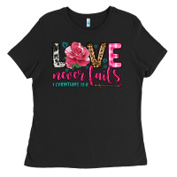 Black love never fails Ladies Tee - OliviaCreatesArt