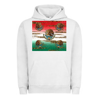 Pigment Lunar Rock Mexican Flag Urban Hoodie - RanaPortraitStore