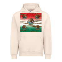 Sandshell Mexican Flag Urban Hoodie - RanaPortraitStore