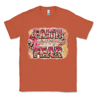 Copper faith over fear breast cancer 12 inches 300 dpi Classic Tee - CowGirlArtShop