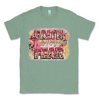 Sage faith over fear breast cancer 12 inches 300 dpi Classic Tee - CowGirlArtShop