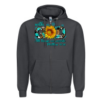 Smoke with god all things are possible sunflower Zipper Hoodie - AdoDesignShop