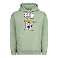 Pigment Oil Green sponge bob Urban Hoodie - artisFamous