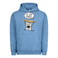 Pigment Pebble Blue sponge bob Urban Hoodie - artisFamous