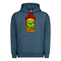 Pigment Midnight Navy Maga Christmas Edition Urban Hoodie - artisFamous