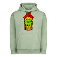 Pigment Oil Green Maga Christmas Edition Urban Hoodie - artisFamous