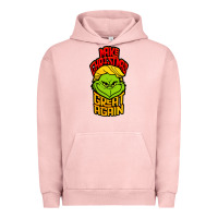Pigment Salmon Maga Christmas Edition Urban Hoodie - artisFamous