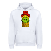 White Maga Christmas Edition Urban Hoodie - artisFamous