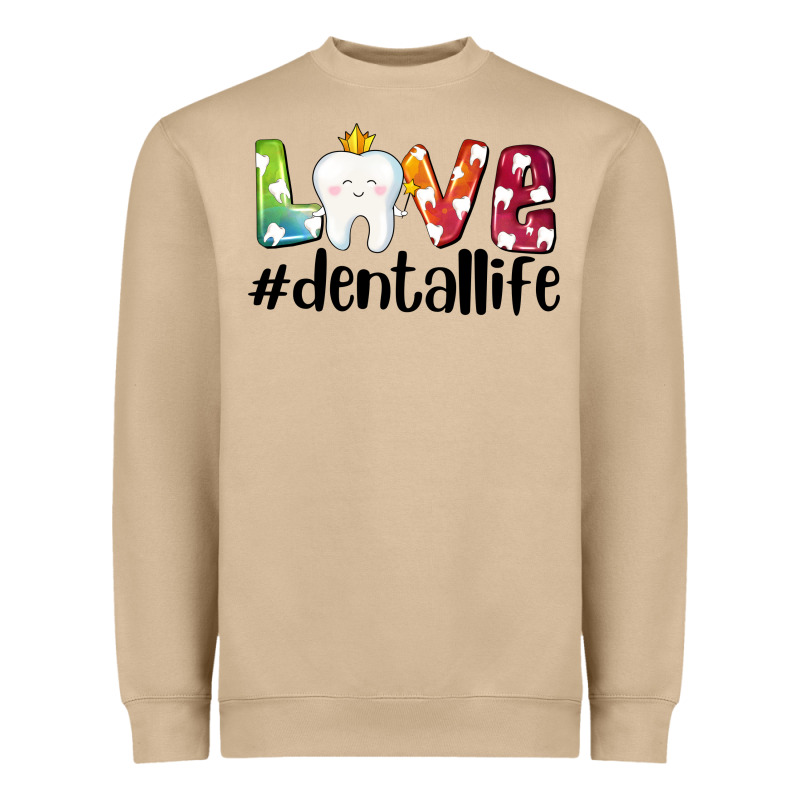 Love Dentallife Heavyweight Sweatshirt by AdoDesignShop | Teevron