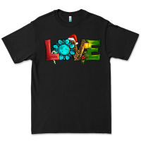 Black christmas gemstone love Premium Tee - RanaPortraitStore