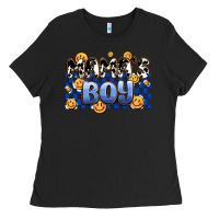 Black mama's boy olivia Ladies Tee - OliviaCreatesArt